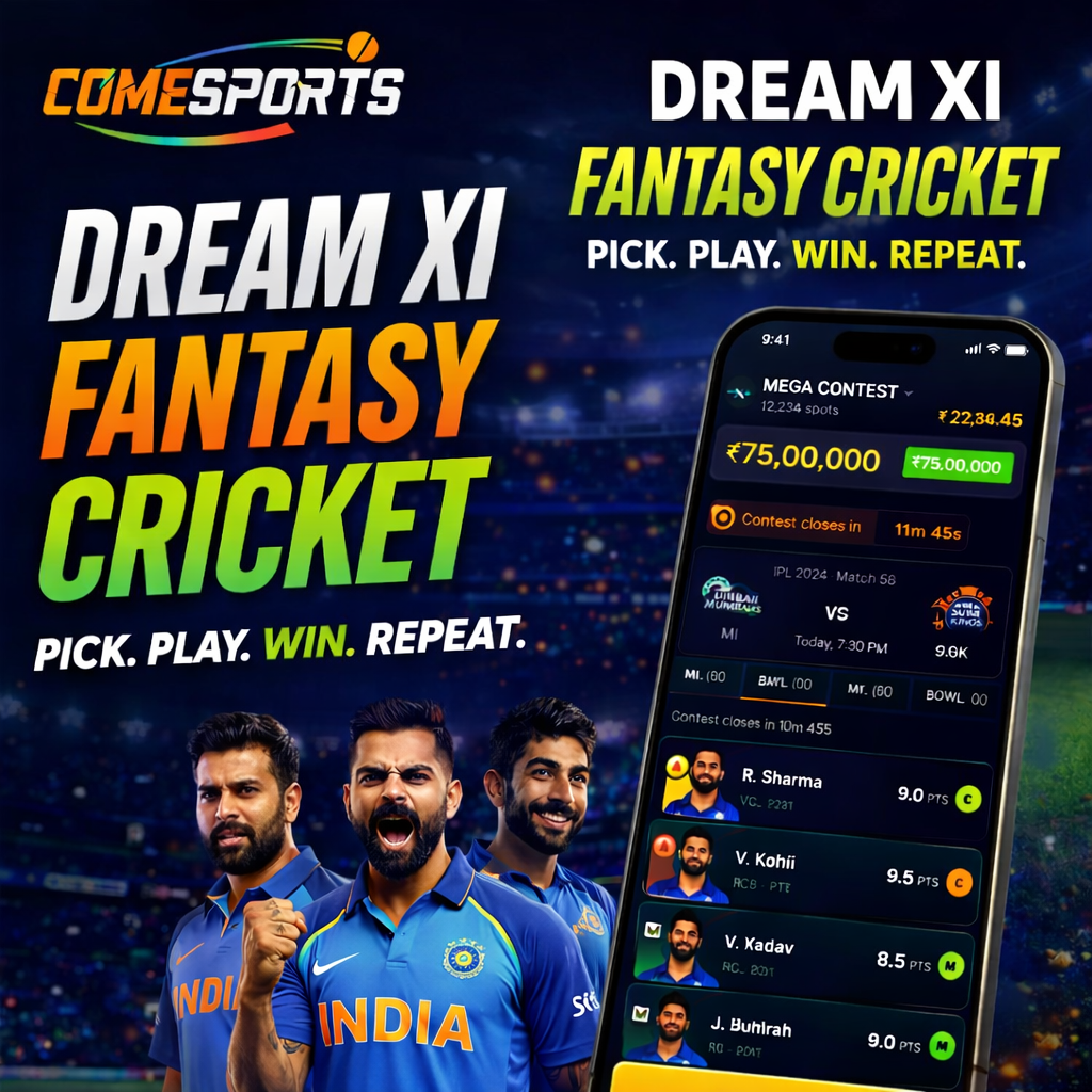 Come Club Play IPL and live lineup timing
